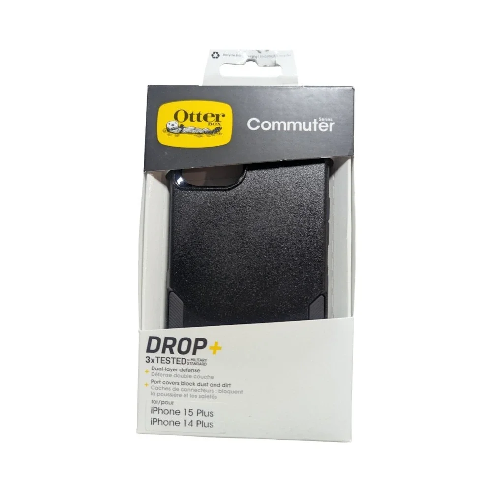 J2-N OtterBox Apple iPhone‎ 15 Plus/14 Plus Commuter Series Case - Black